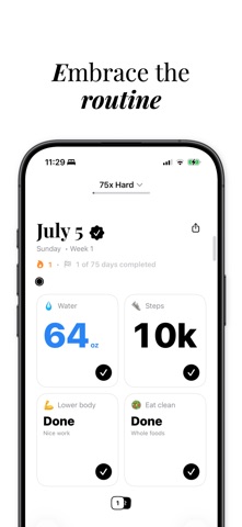 75x: Verified 75 Day Challenge Screenshot 2 of 5