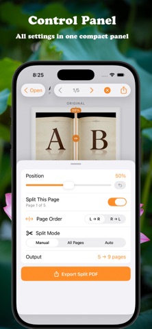 SpreadSplit for IOS screenshot