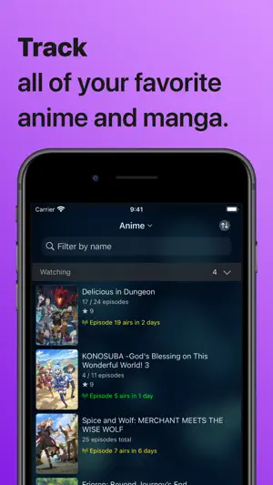 MyAniList screenshot 1