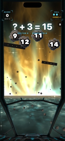 Mathteroids screenshot 3