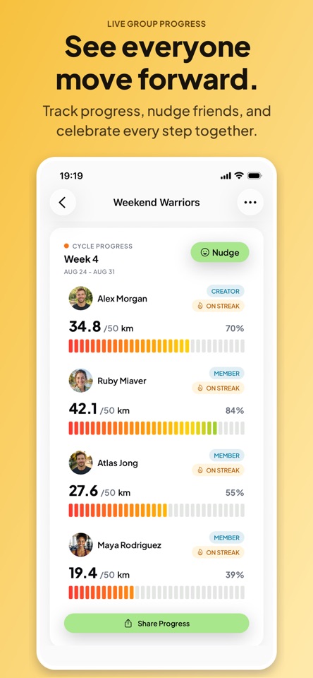 MoveShare: Fitness Together screenshot 4