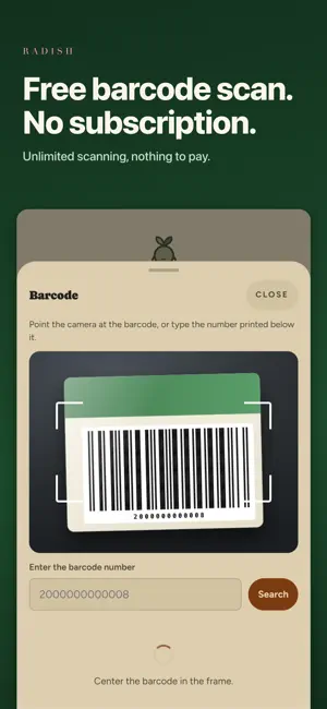 Radish: Calorie Tracker screenshot 3