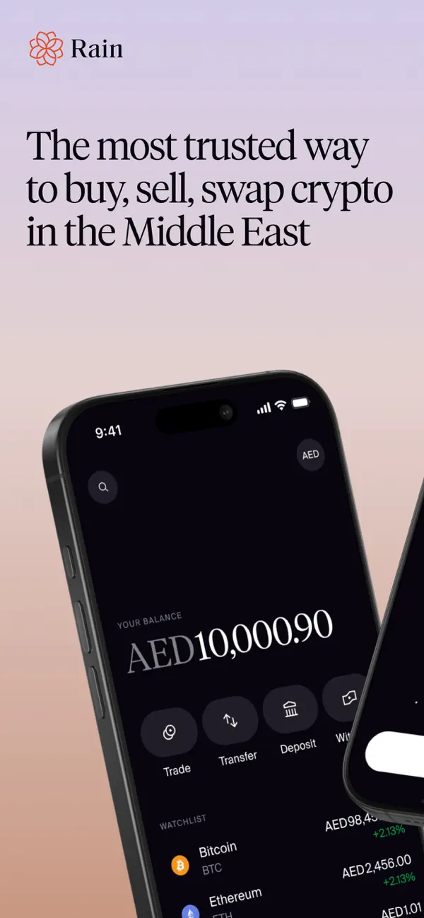 Screenshot #1 pour Rain: Buy & Sell Bitcoin