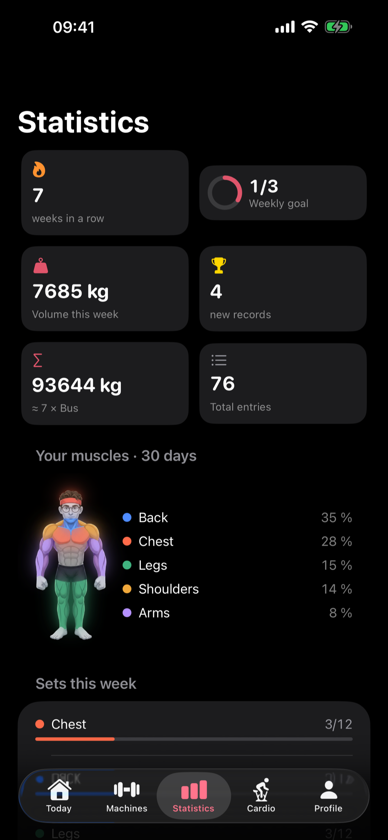 Grit – Gym Tracker screenshot 5