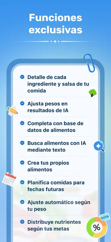WiseMeal: Contador de Calorías screenshot 9 of 9