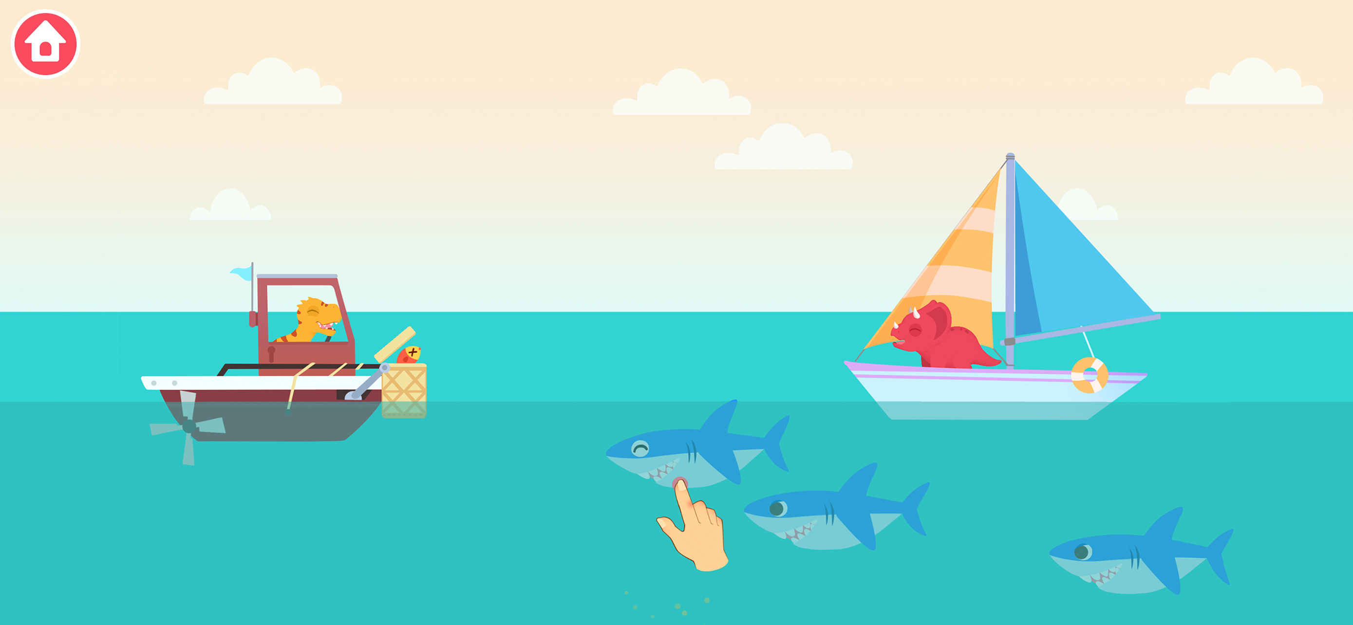 Dinosaur Patrol Boats Games screenshot 7