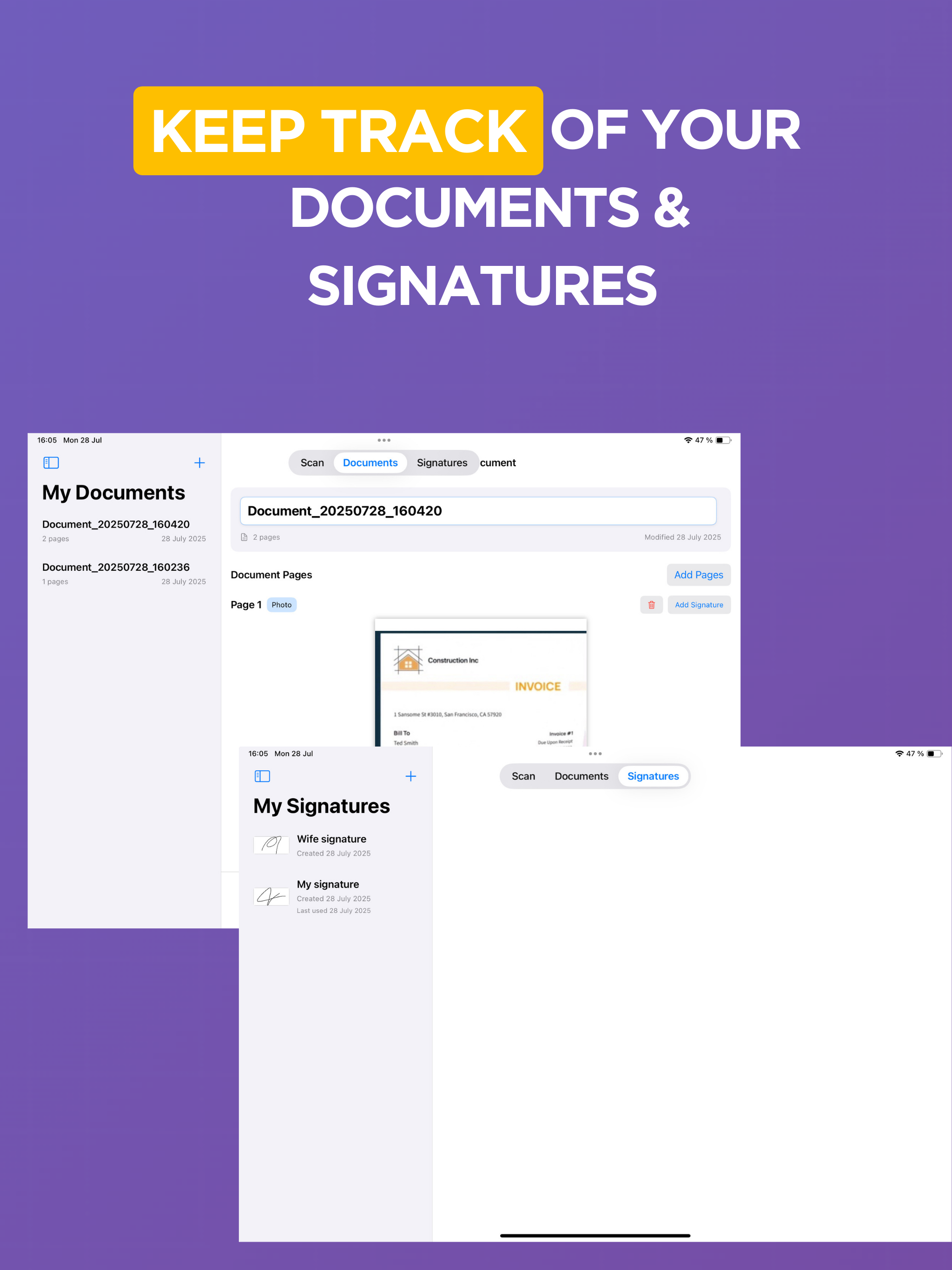 Photos to PDF, PDF Signature screenshot 7