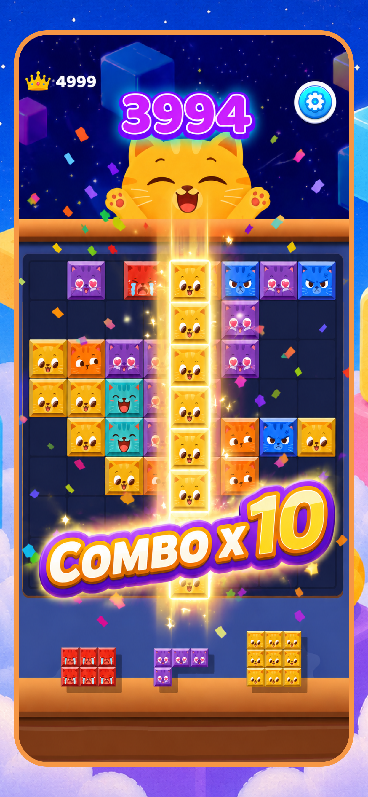 Cat Blast Puzzle screenshot 3