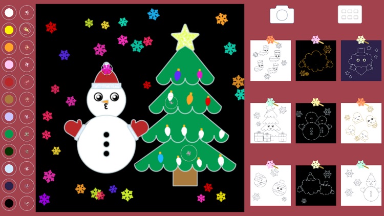 Christmas Coloring Kid Toddler