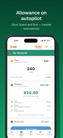 Chore Chart Tracker: GrowTide screenshot