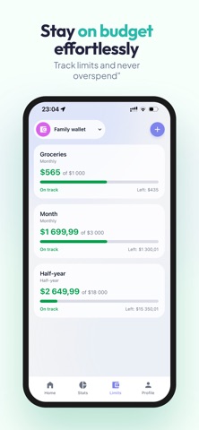 Kinwallet: Shared Budget Screenshot 3 of 4