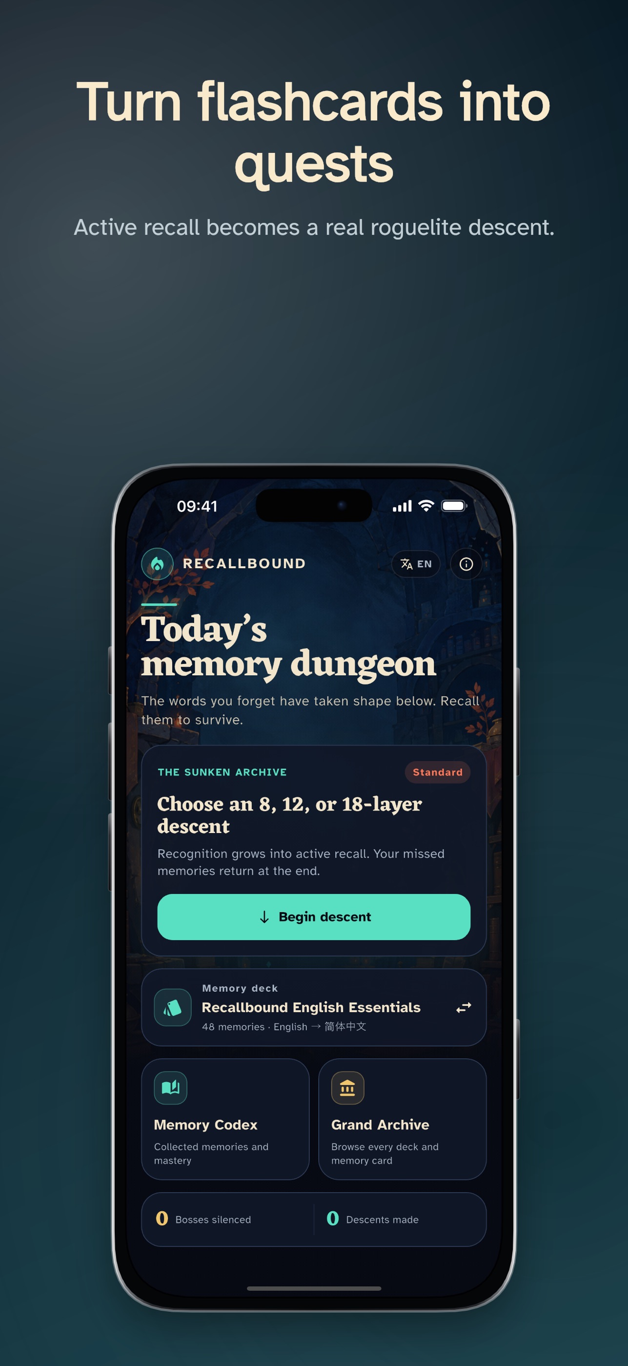 Screenshot 1 of Recallbound
