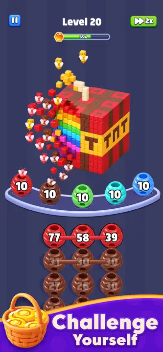 Cube Bee Puzzle screenshot 4