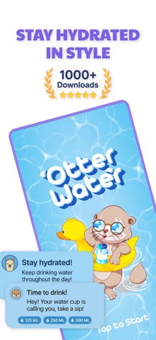 Water Tracker Otter Water Screenshot 1 of 5