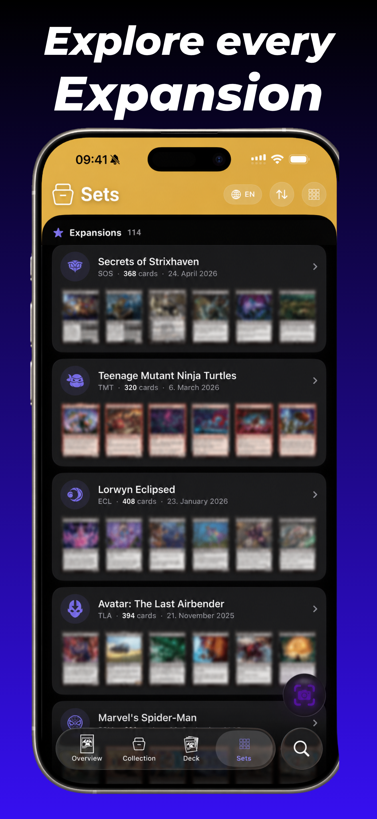 Scrytics: Magic Card Scanner