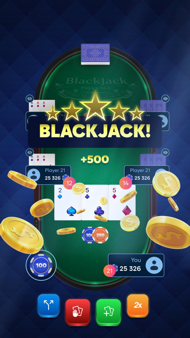 Pokies Black Jack Screenshot