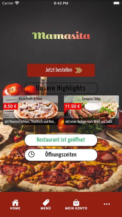 Pizzeria Mamasita Screenshot
