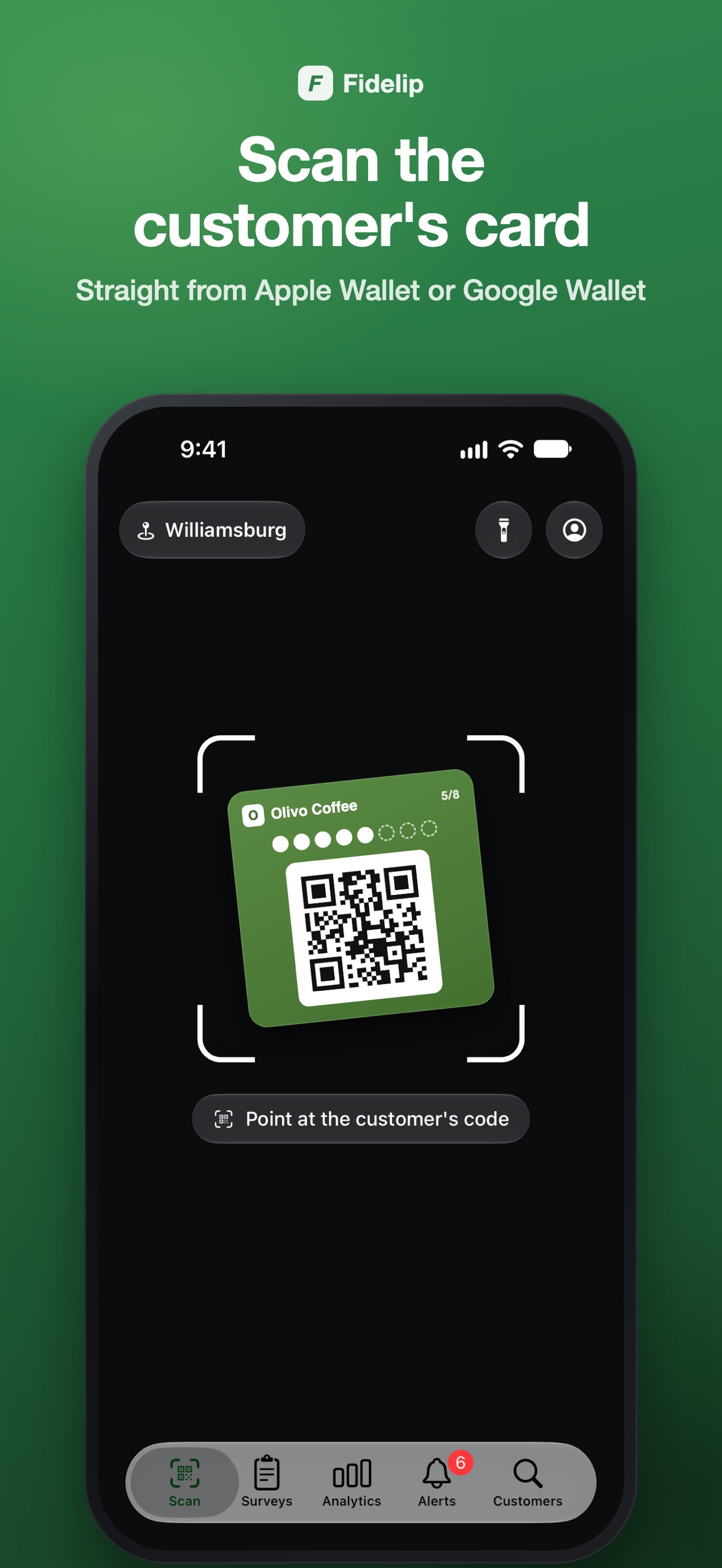 Screenshot 1 of Fidelip - Loyalty & Surveys