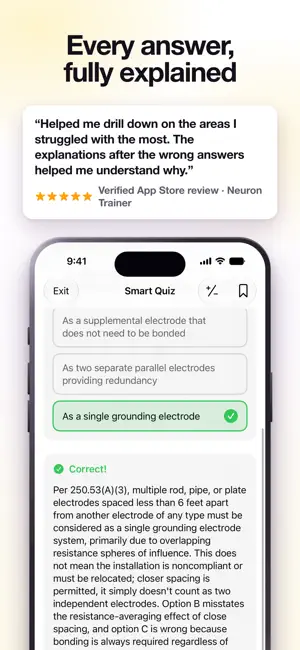 NEC Electrician Prep 2026 screenshot 4