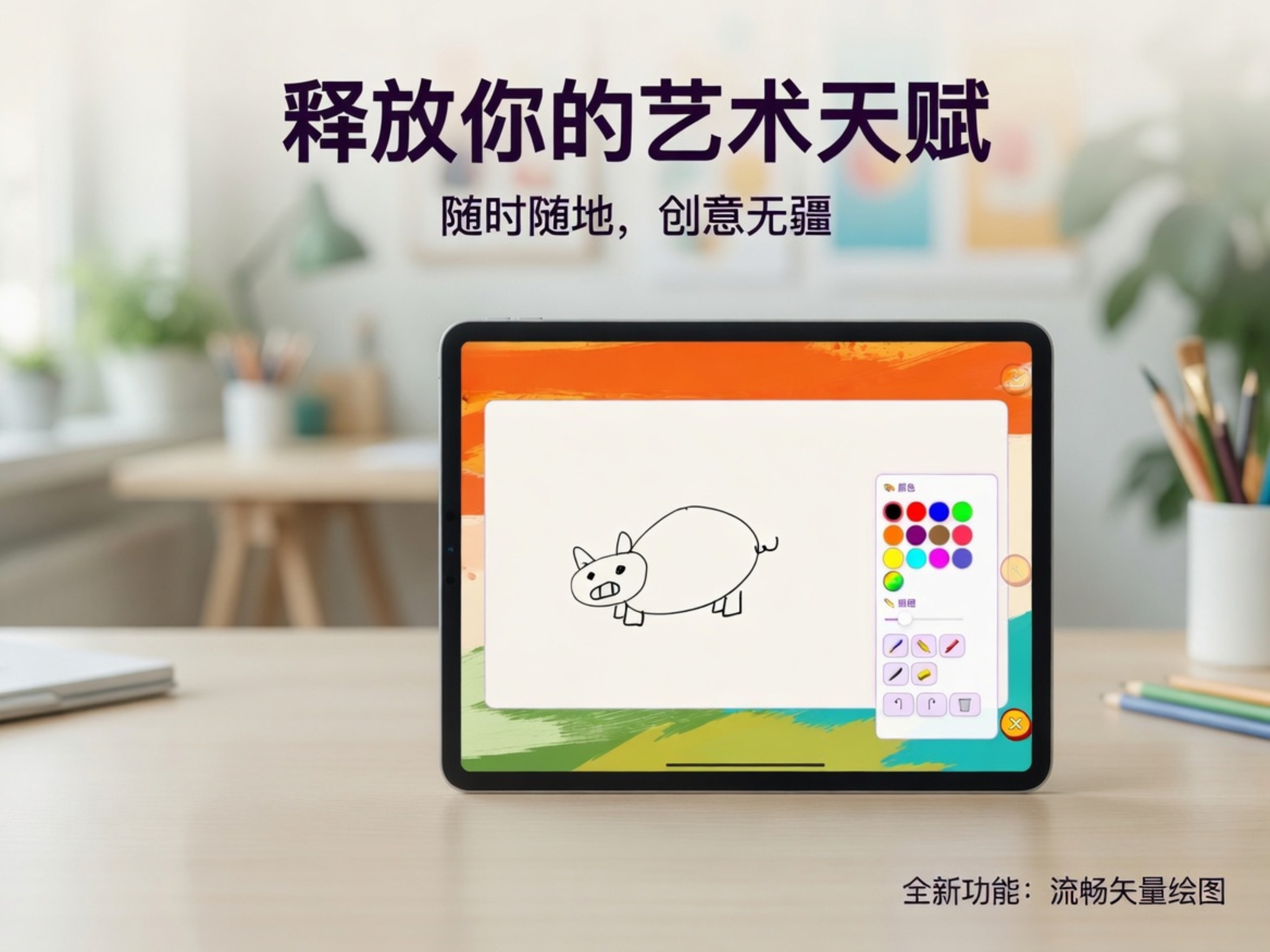 sketch master-手绘涂鸦填色画板