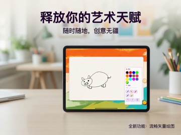 Little Artist: AI Drawing Kids iPad screenshot