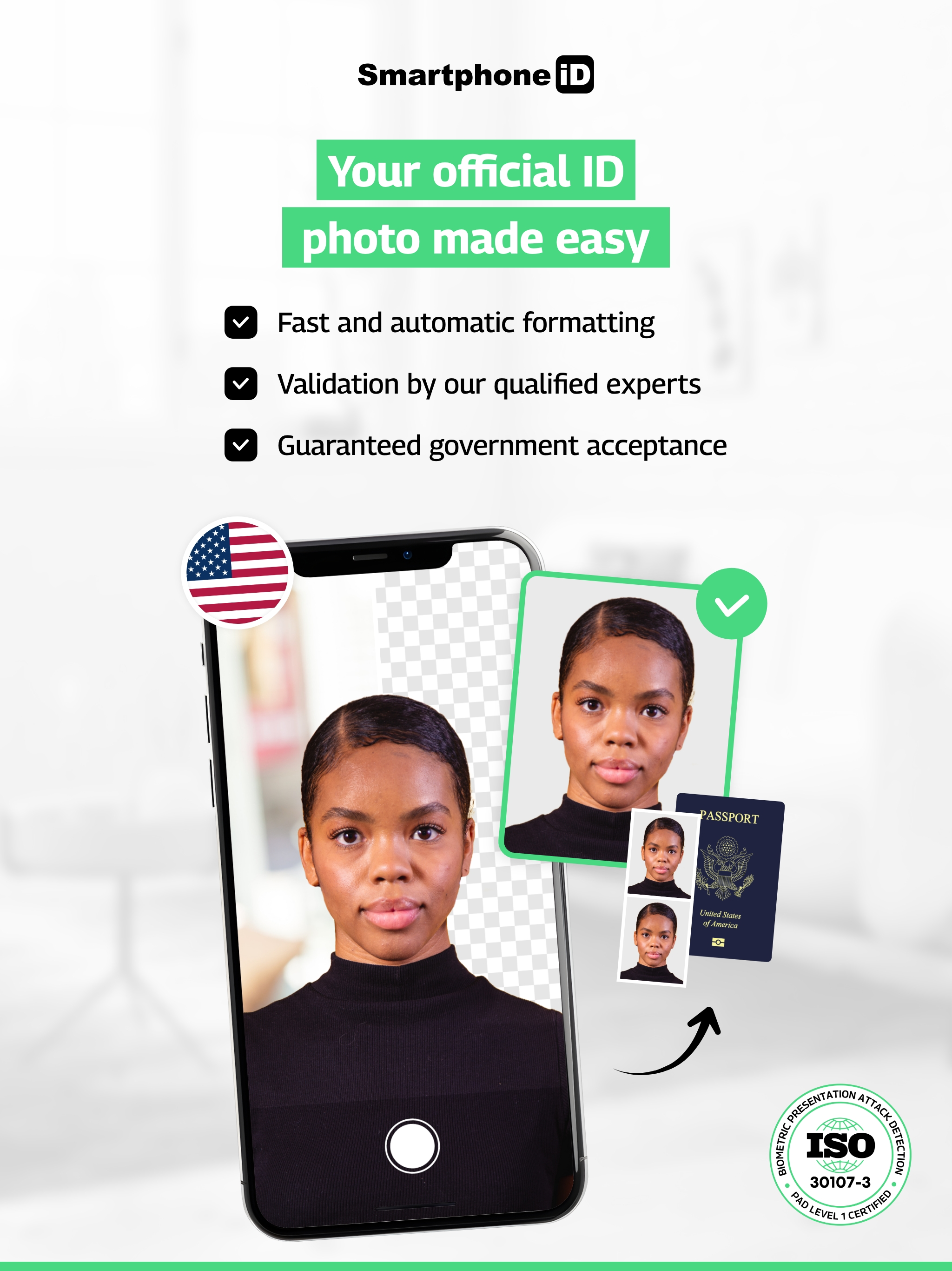 Smartphone iD - Passport photo screenshot 10