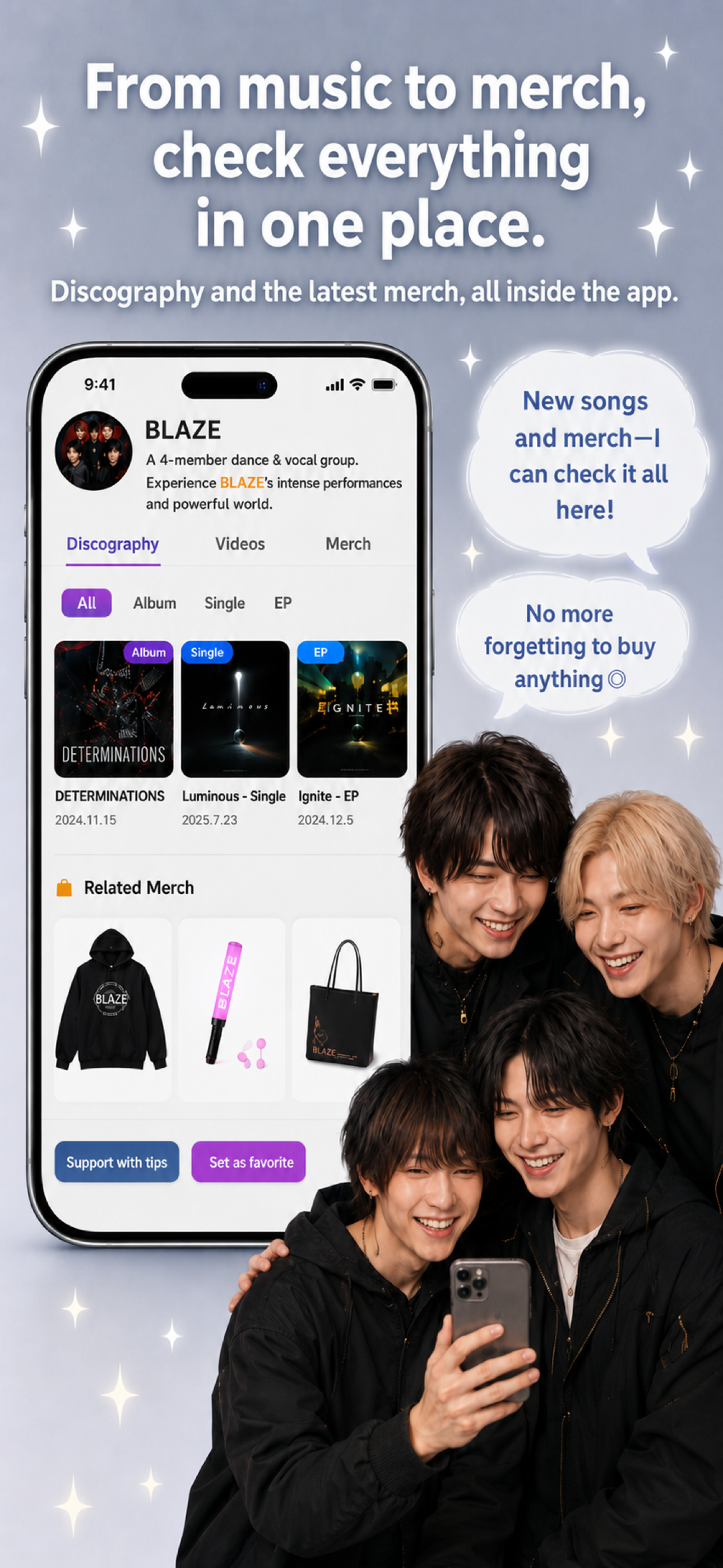 Oshi Fan Log: Idol Tracker screenshot 5