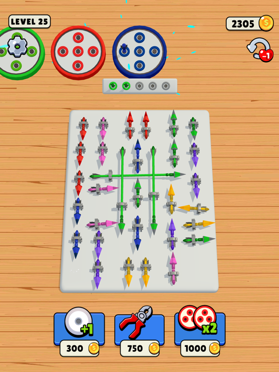Screw Nut Puzzle iPad screenshot 6 - Games app