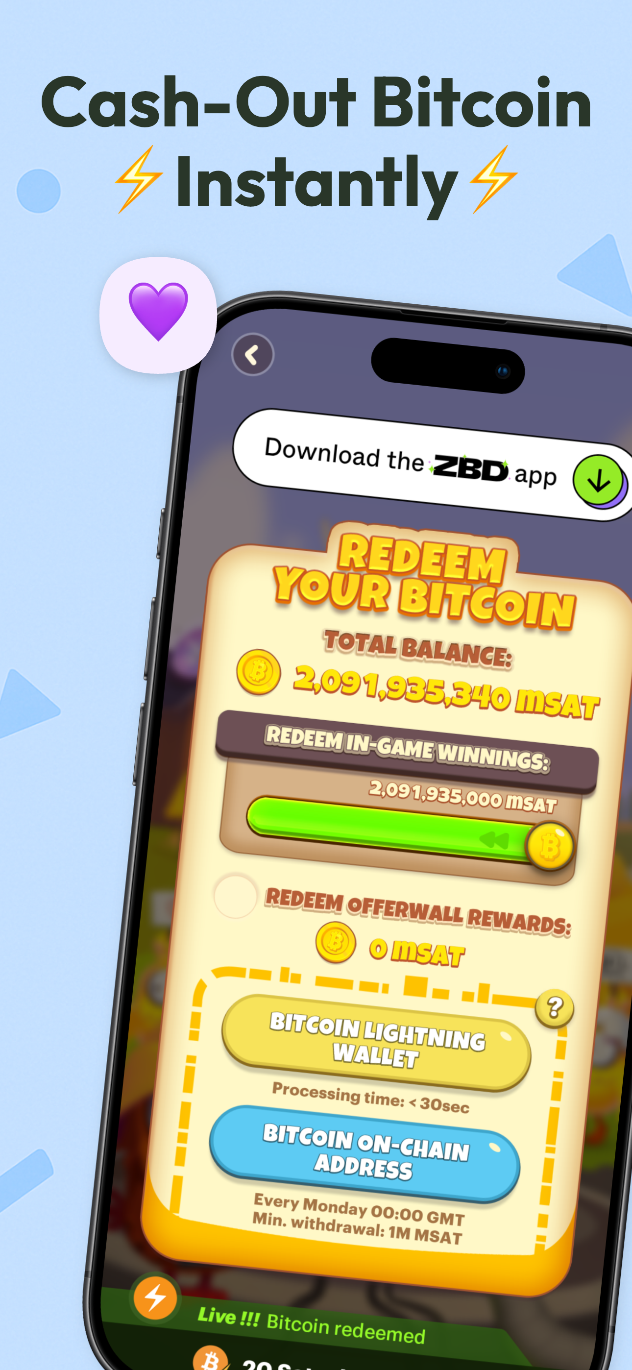 Chicken or Crash: Earn Bitcoin screenshot 4