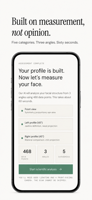 FaceSculpt - Scan & Level up. Screenshot 2 of 8