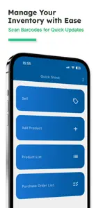 Quick Stock: Inventory Manager screenshot #1 for iPhone