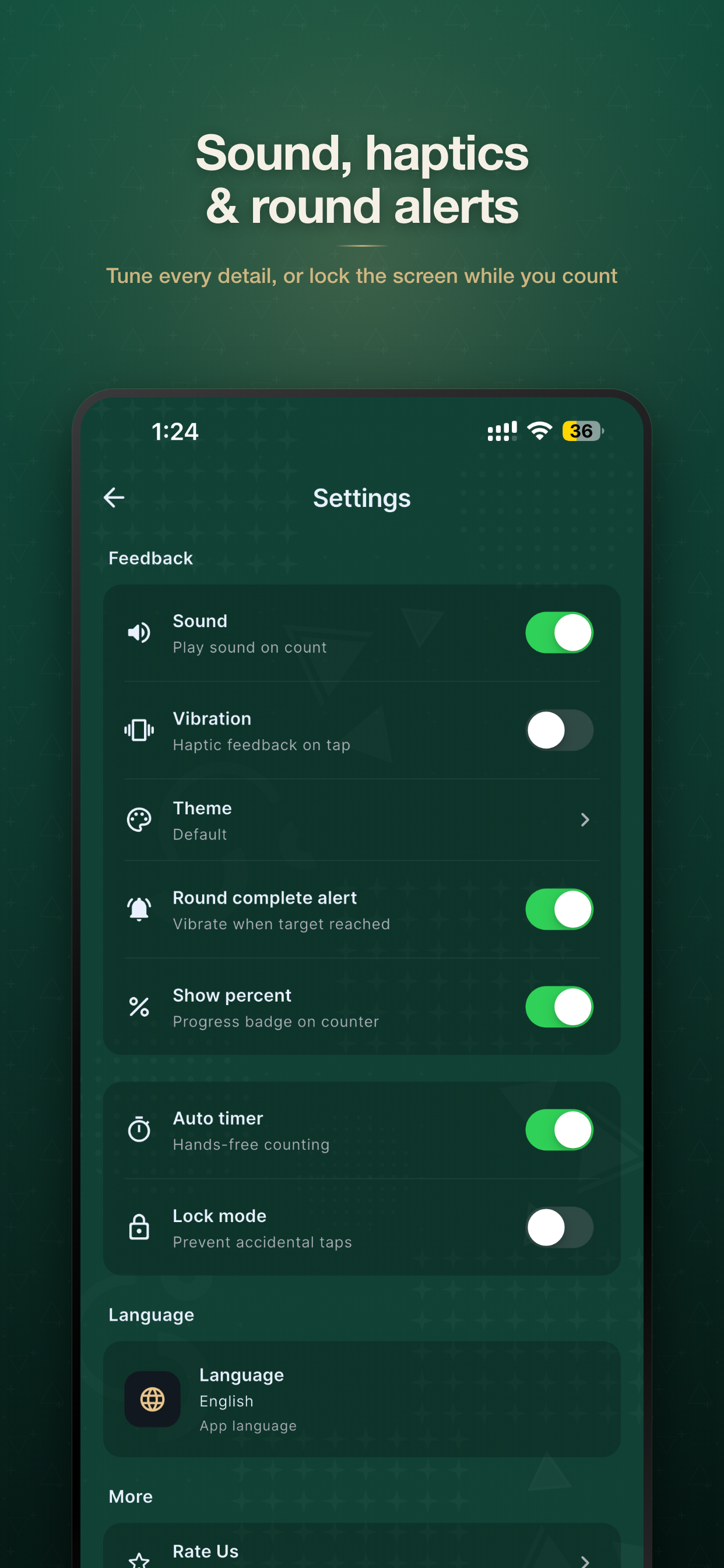 Digital Tajbih: Tasbih Counter screenshot 6