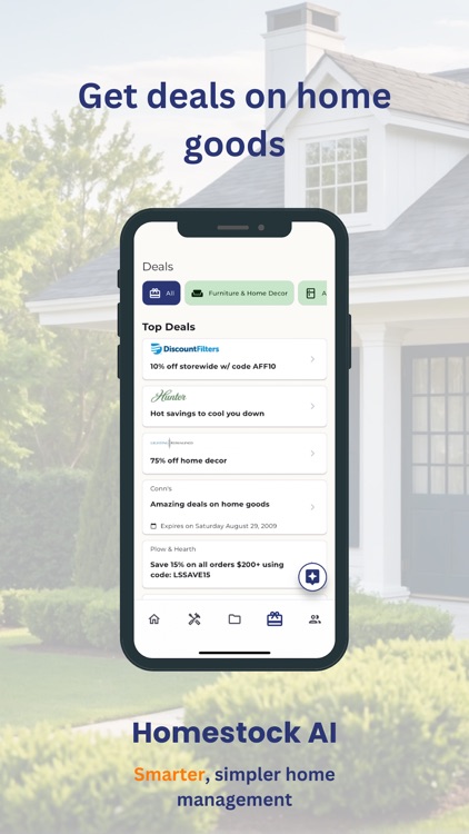 Homestock: AI Home Management