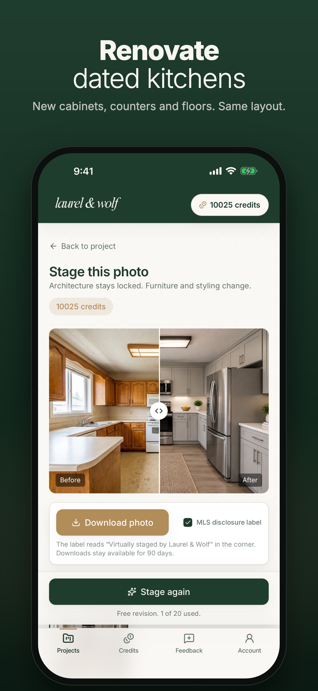 Screenshot 4 of AI Virtual Staging Laurel&Wolf