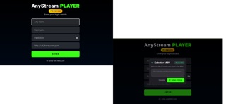AnyStream Player screenshot