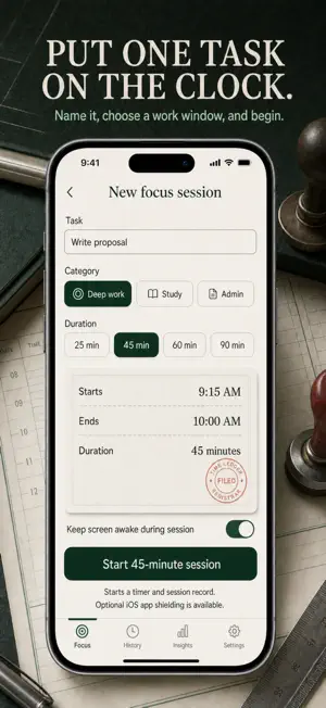 App Blocker & Focus Timer screenshot 1