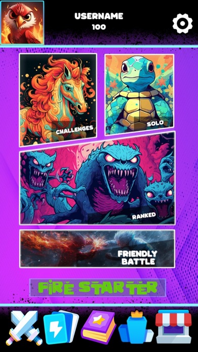 Mobile Monsters TCG Screenshot
