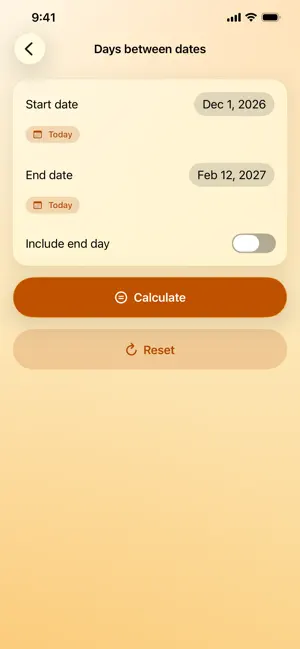 The Date Calculator PRO screenshot 2