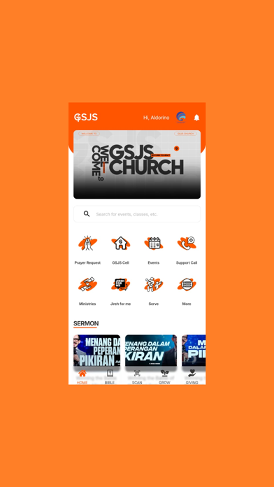 GSJS app screenshot