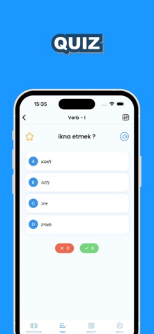 Learn Hebrew & Turkish screenshot
