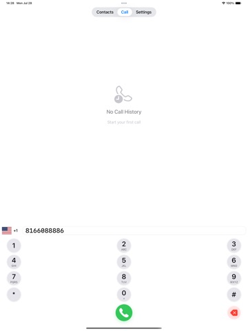 CallYou - Global Call iPad screenshot