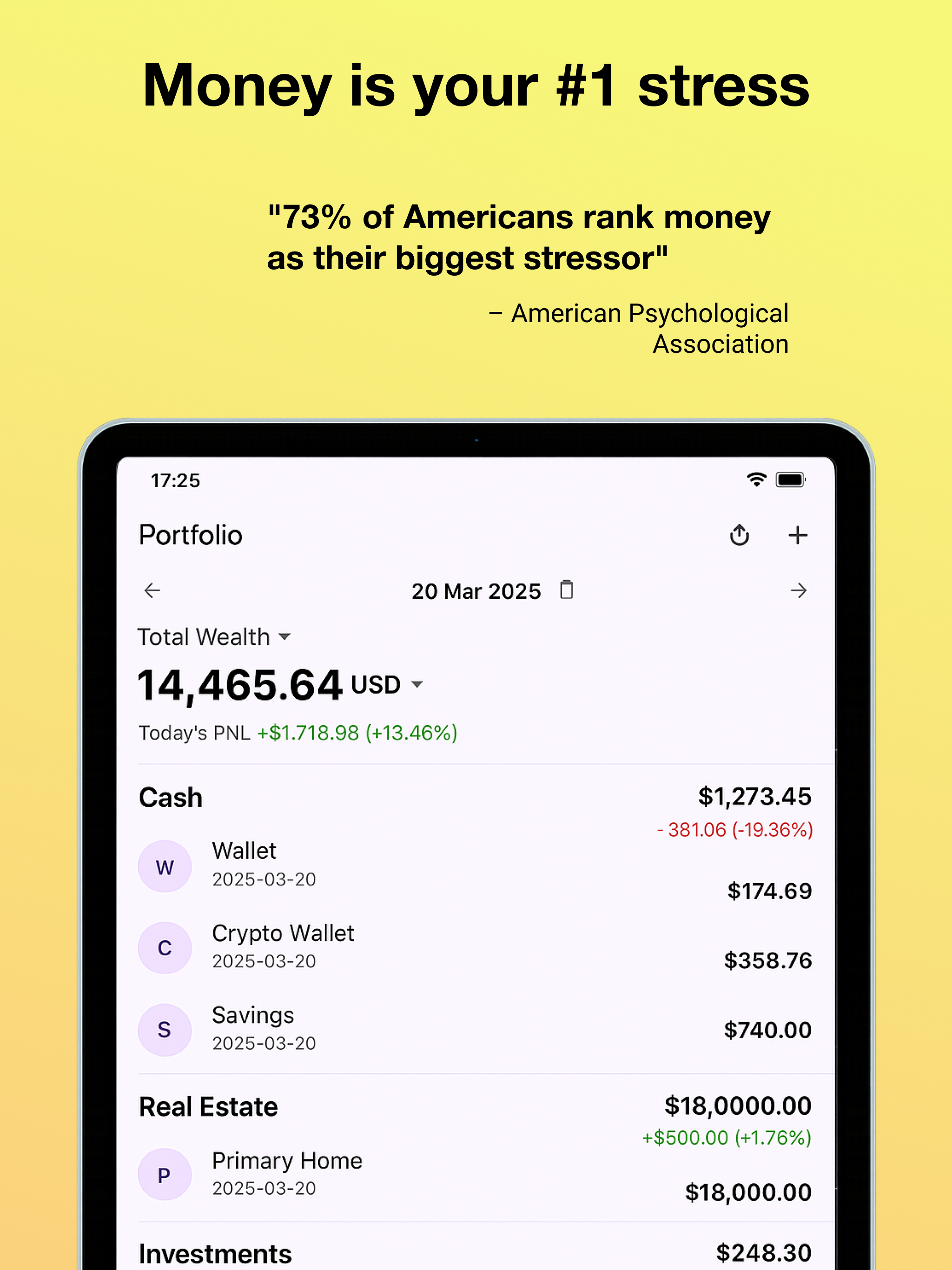WealthyMe: Wealth Management screenshot 6