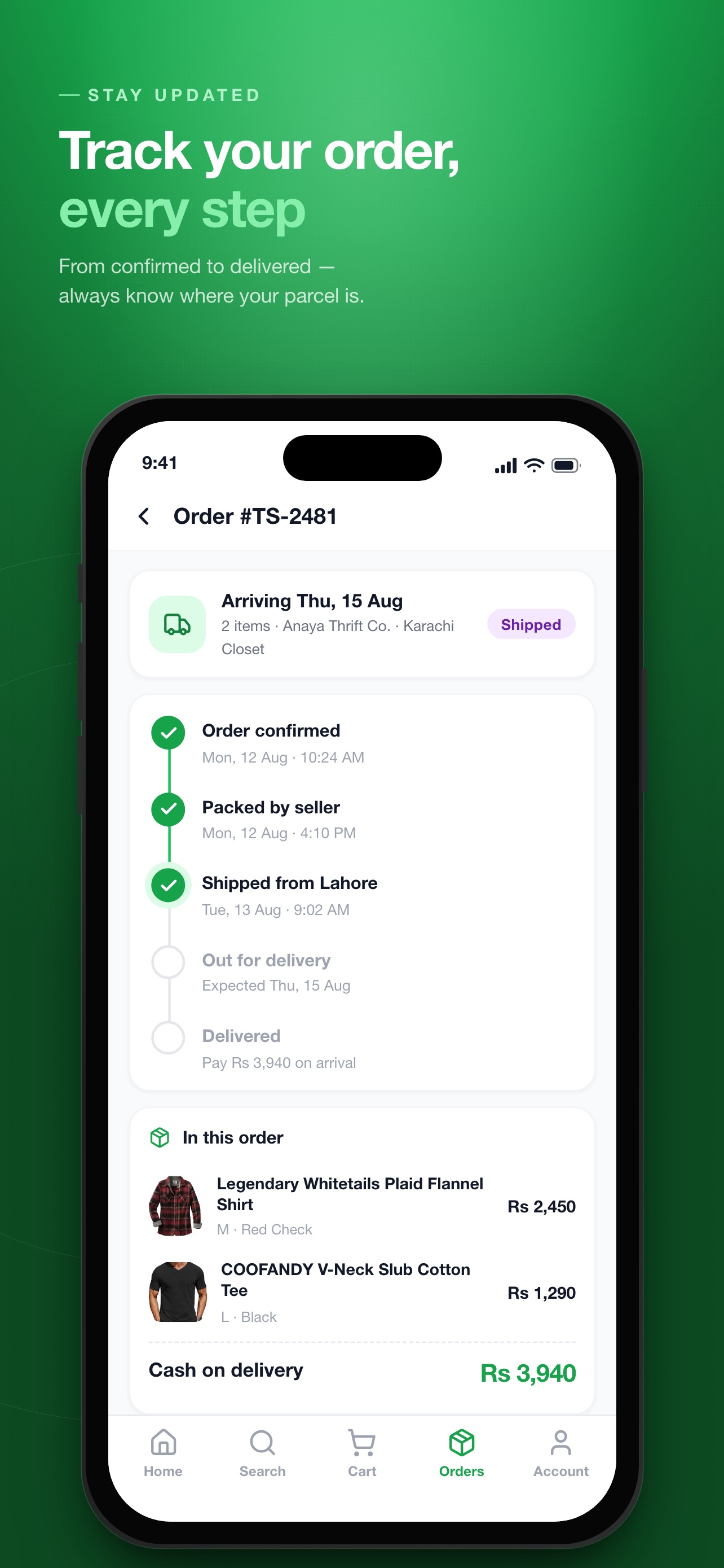 Screenshot 1 of ThriftStore.pk
