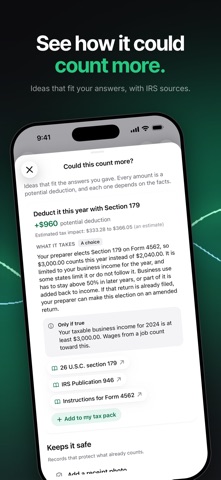 WriteOff: Tax Deduction Finder screenshot 7