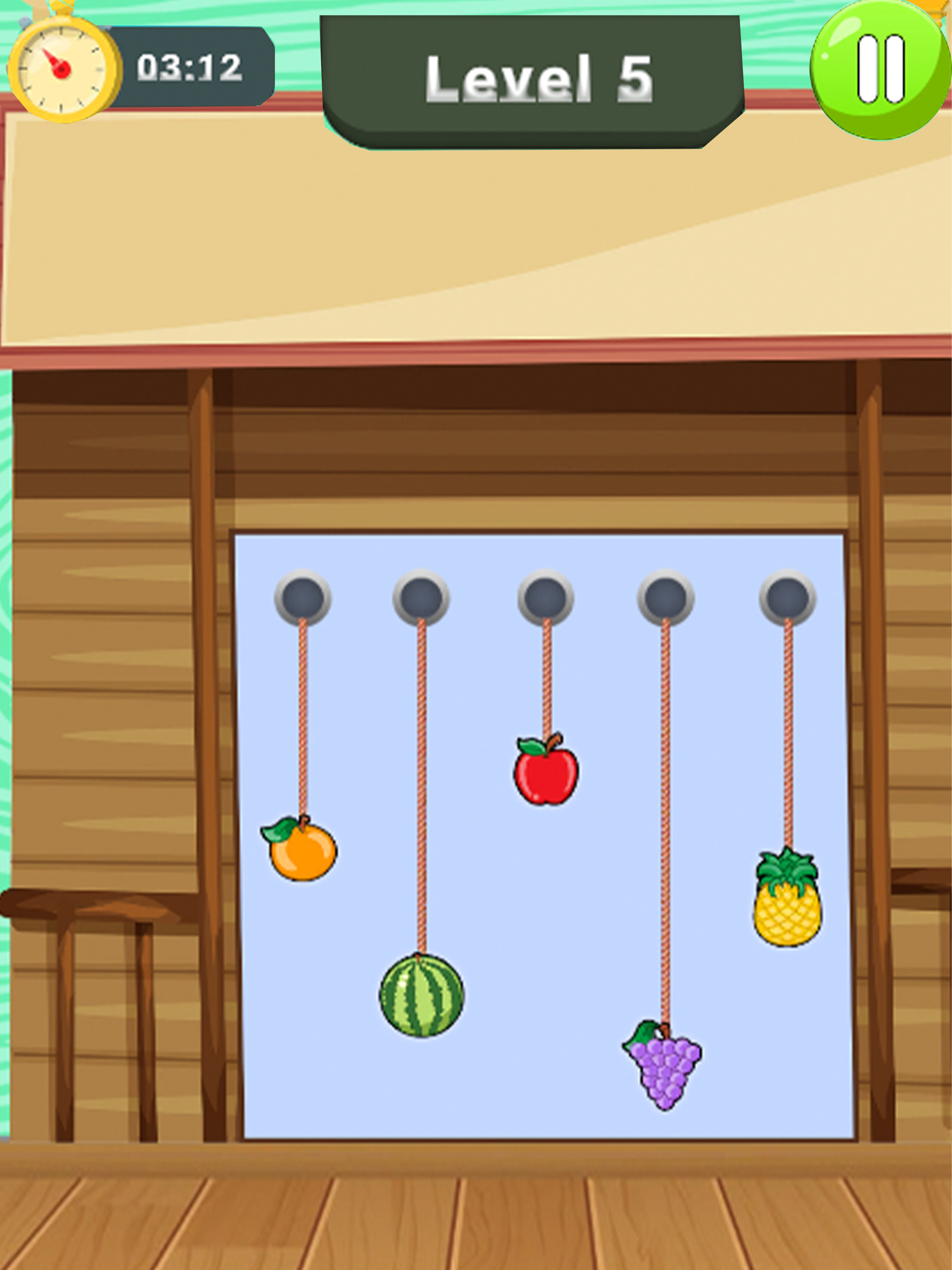 Watermelon Fruit Line Game 26