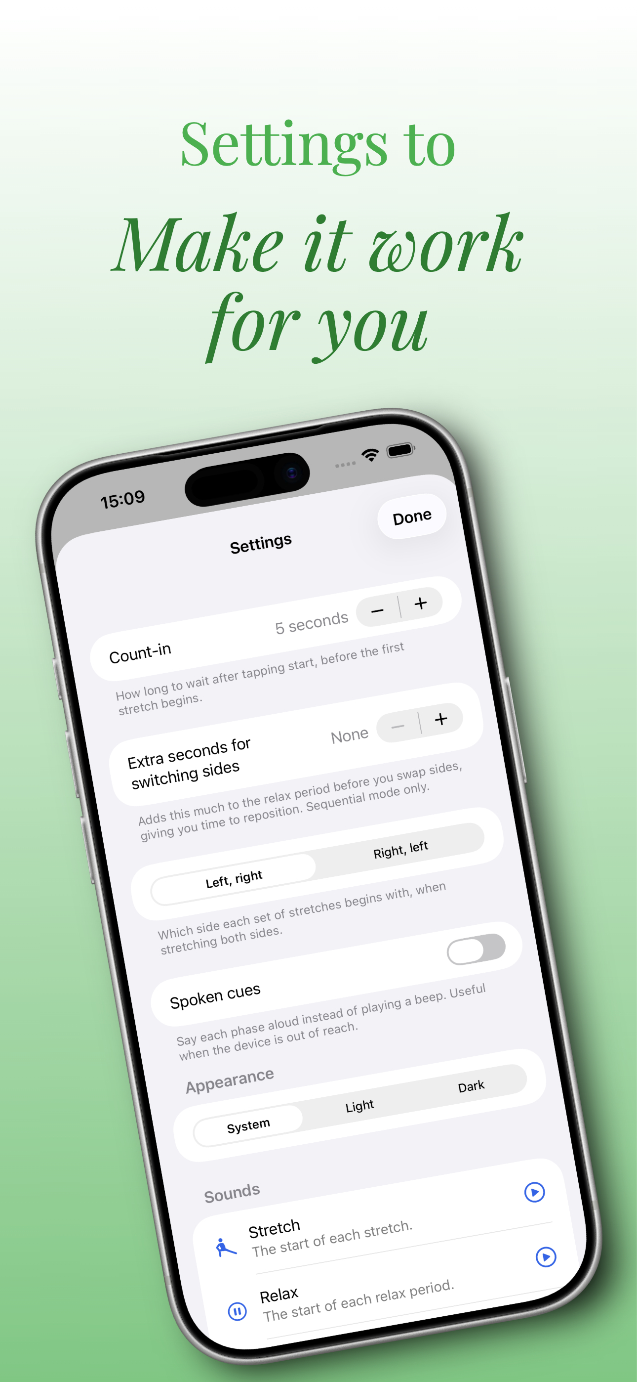 Stretch Timer screenshot 6