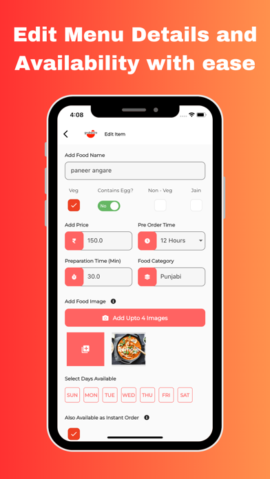 Grubwala Partner Screenshot 2 of 3