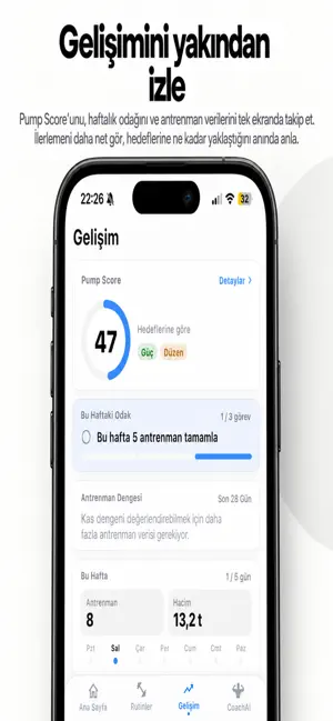 Pump – AI Workout Tracker screenshot 4