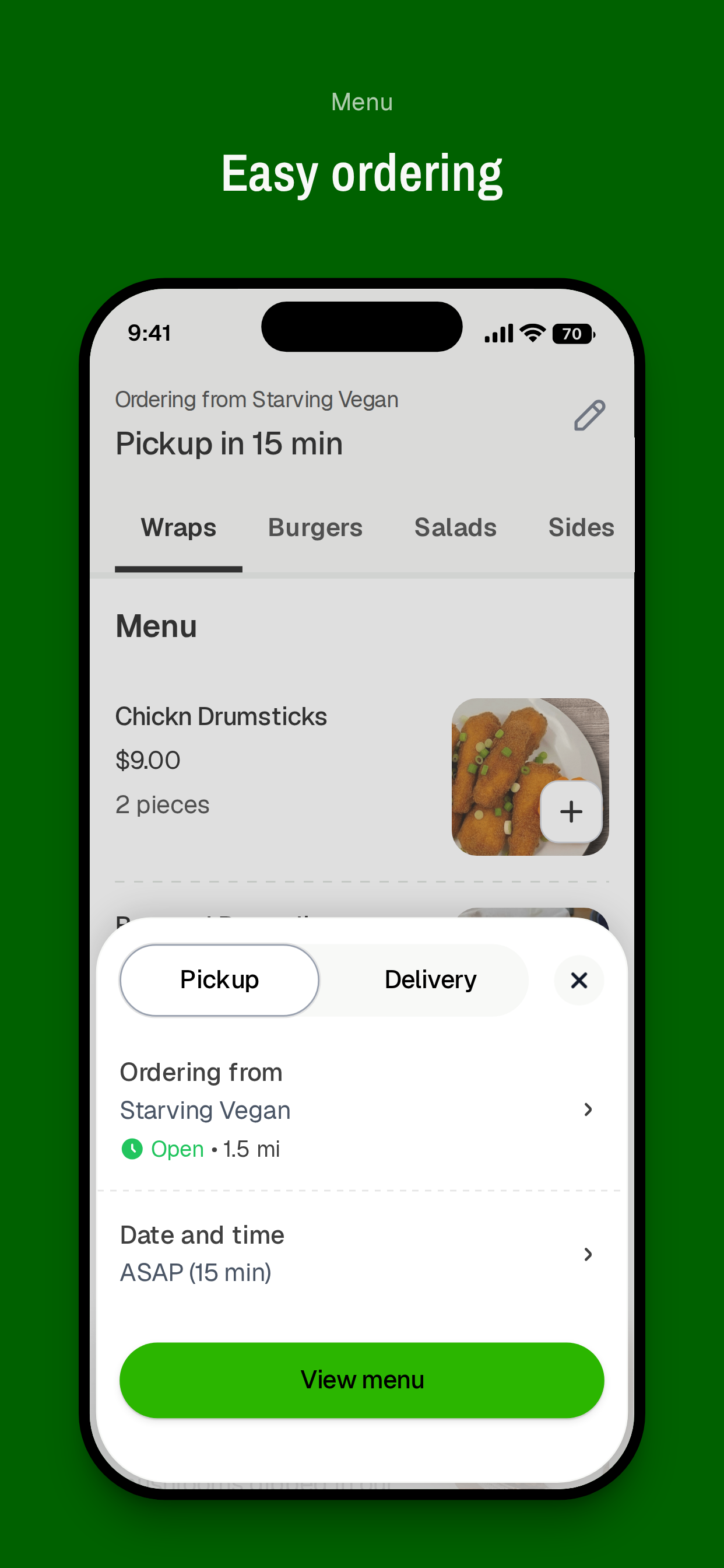 Starving Vegan To Go screenshot 3
