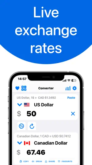 Currency Converter Calculator• screenshot 2